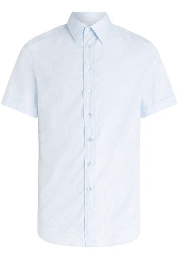 ETRO Hemd aus Popeline - Blau