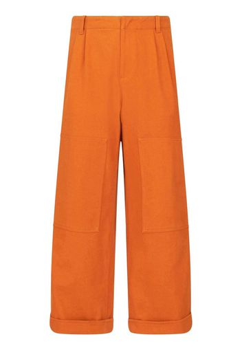 ETRO Hose mit weitem Bein - Orange