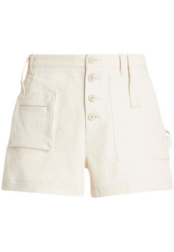 ETRO Chino-Shorts mit Knopfleiste - Weiß