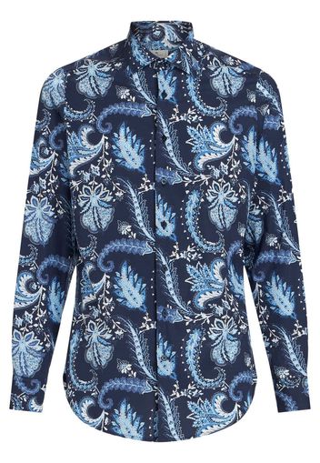 ETRO paisley-print shirt - Blau