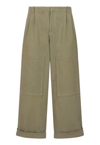 ETRO Cropped-Hose mit weitem Bein - Nude