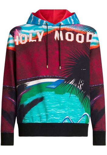 ETRO Hoodie mit grafischem Print - Rot