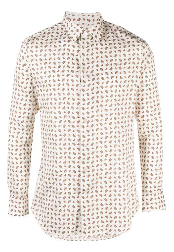 ETRO paisley print shirt - Weiß