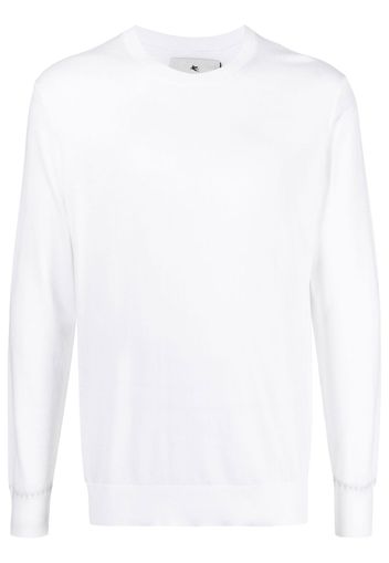 ETRO round-neck knit jumper - Weiß