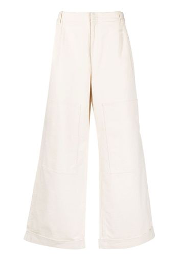 ETRO low-rise wide-leg trousers - Nude