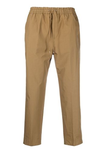 ETRO straight-leg cropped trousers - Grün