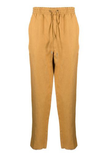 ETRO drawstring-waist cropped trousers - Braun