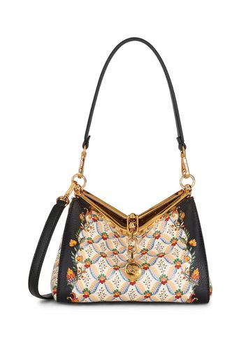 ETRO mini Vela Floralia-print shoulder bag - Schwarz