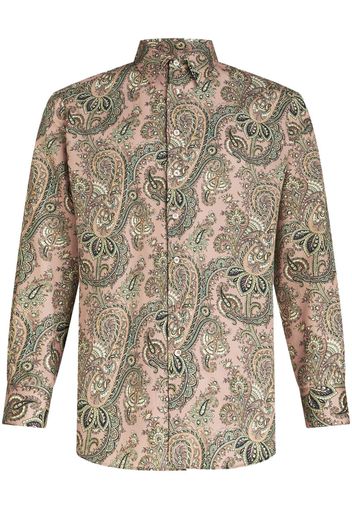 ETRO paisley-print cotton shirt - Mehrfarbig