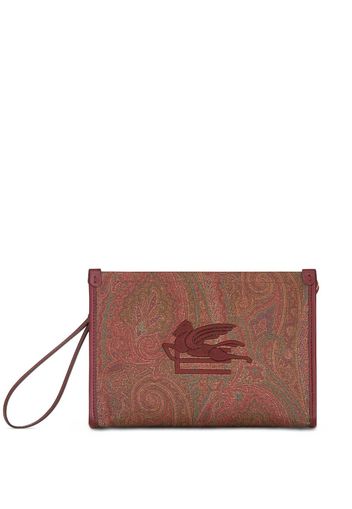 ETRO Große Love Trotter Clutch - Braun