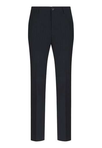 ETRO pressed-crease tailored trousers - Blau