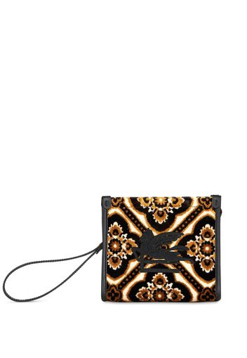 ETRO Pegaso-motif jacquard pouch - Schwarz