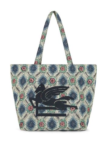 ETRO Trotter jacquard tote bag - Weiß