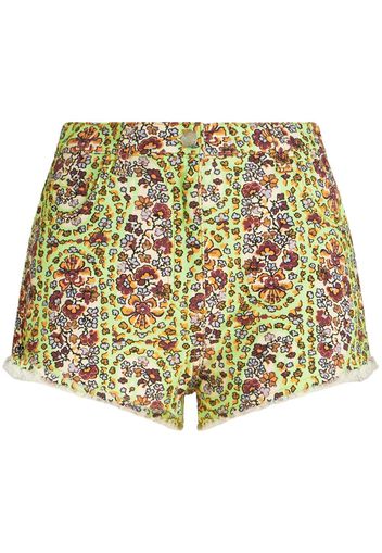 ETRO Shorts mit Paisley-Print - Grün