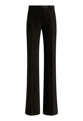 ETRO glittered tailored trousers - Schwarz