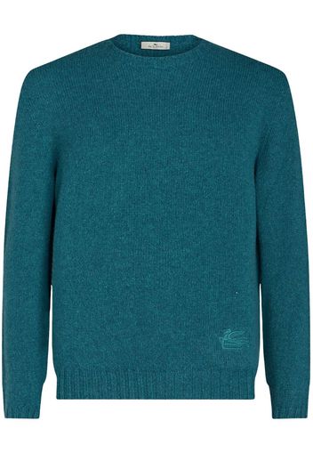 ETRO long-sleeve cashmere jumper - Blau