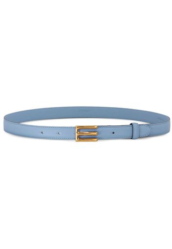 ETRO logo-buckle leather belt - Blau