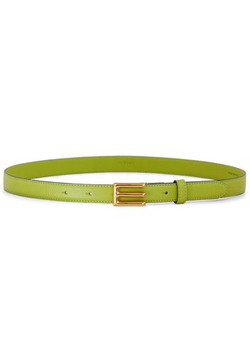 ETRO logo-buckle leather belt - Grün