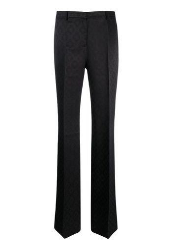 ETRO Hose mit Blumenmuster - Schwarz