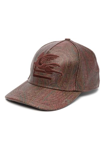 ETRO Pegaso paisley-print baseball cap - Braun