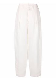 ETRO wide-leg tailored trousers - Weiß