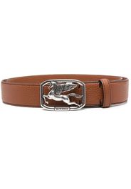 ETRO pegasus-buckle leather belt - Braun