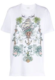 ETRO graphic-print T-shirt - Weiß