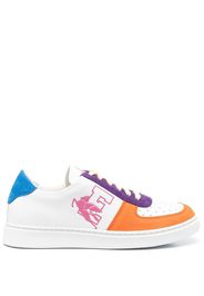 ETRO colour-block low-top sneakers - Orange