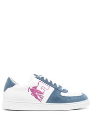 ETRO Pegaso two-tone sneakers - Weiß