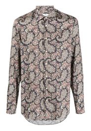 ETRO paisley-print long-sleeve shirt - Blau