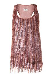 ETRO sequinned tank top - Rosa