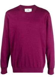 ETRO fine knit cotton jumper - Violett