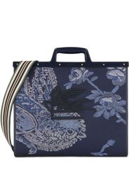 ETRO Handtasche mit Jacquardmuster - Blau