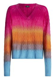 ETRO Pullover mit V-Ausschnitt - Rosa