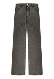 ETRO mid-rise straight-leg jeans - Schwarz