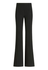 ETRO mid-rise flared trousers - Schwarz