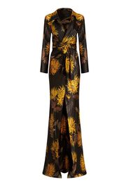 ETRO Kleid mit Blumen-Print - Schwarz