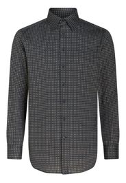 ETRO geometric-print cotton shirt - Schwarz