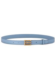 ETRO logo-buckle leather belt - Blau