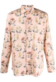 ETRO floal-print cotton shirt - Rosa