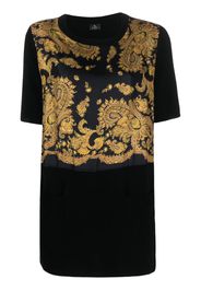 ETRO paisley-print cotton T-Shirt - Schwarz