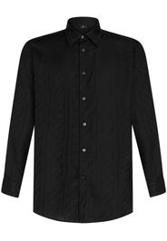 ETRO jacquard silk shirt - Schwarz