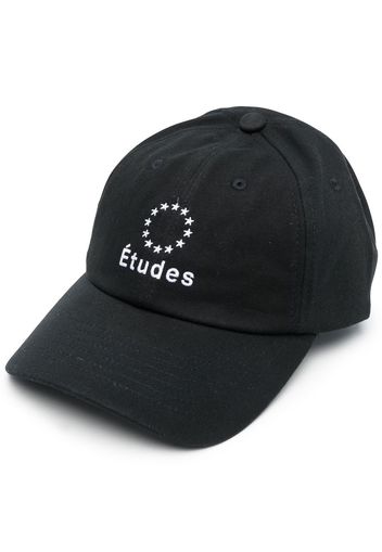 Etudes logo-embroidered cotton cap - Schwarz