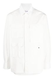 Etudes multiple flap-pocket shirt - Weiß