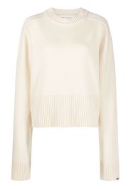 extreme cashmere Klassischer Kaschmirpullover - Nude