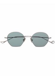 Eyepetizer Sonnenbrille mit rundem Gestell - Silber