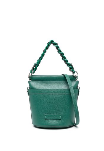 Fabiana Filippi Luisa leather bucket bag - Grün