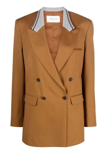 Fabiana Filippi Doppelreihiger Blazer - Braun