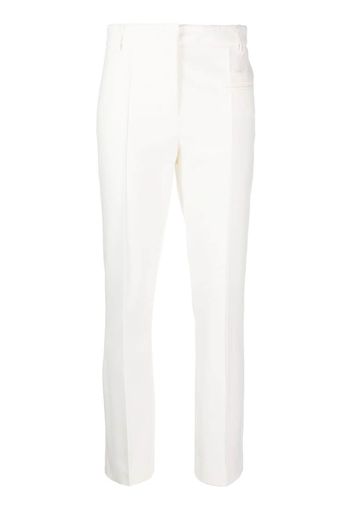 Fabiana Filippi slim-cut cropped trousers - Weiß