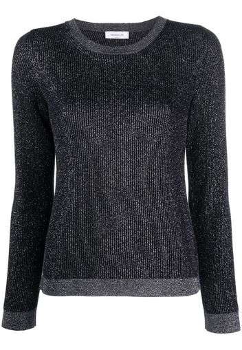 Fabiana Filippi Pullover mit Glitter - Blau